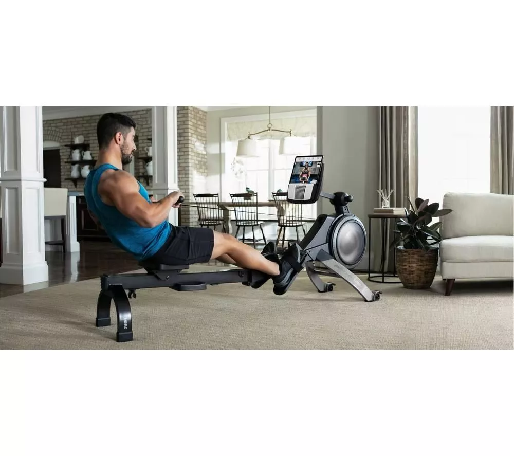 PROFORM 750R Folding Smart Bluetooth Rowing Machine - Black - Image 4