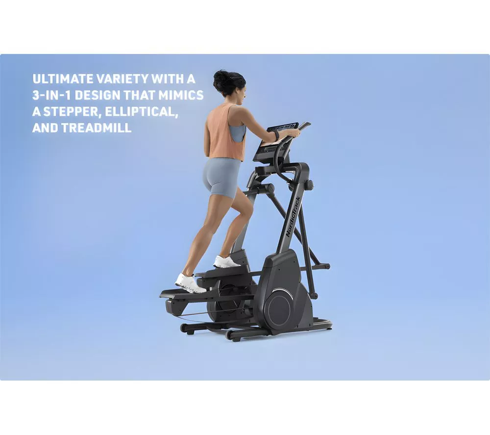 NORDICTRACK X16 Smart Bluetooth Elliptical Machine - Black - Image 3