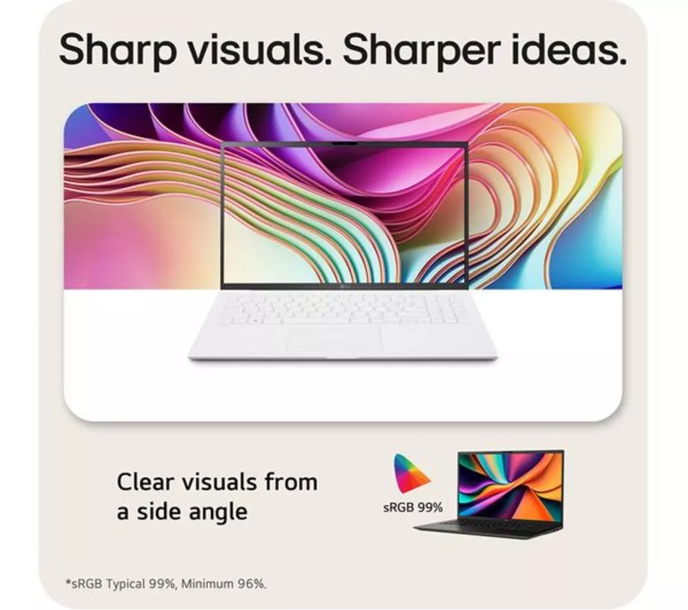 LG gram 15 15Z90S-G.AA78A1 15" Refurbished Laptop - Intel® Core™ Ultra 7, 1 TB SSD, Black (Very Good Condition) - Image 5