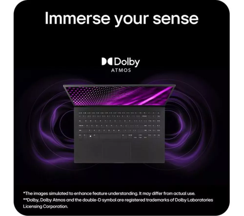 LG gram 15 15Z90S-G.AA78A1 15" Refurbished Laptop - Intel® Core™ Ultra 7, 1 TB SSD, Black (Very Good Condition) - Image 10