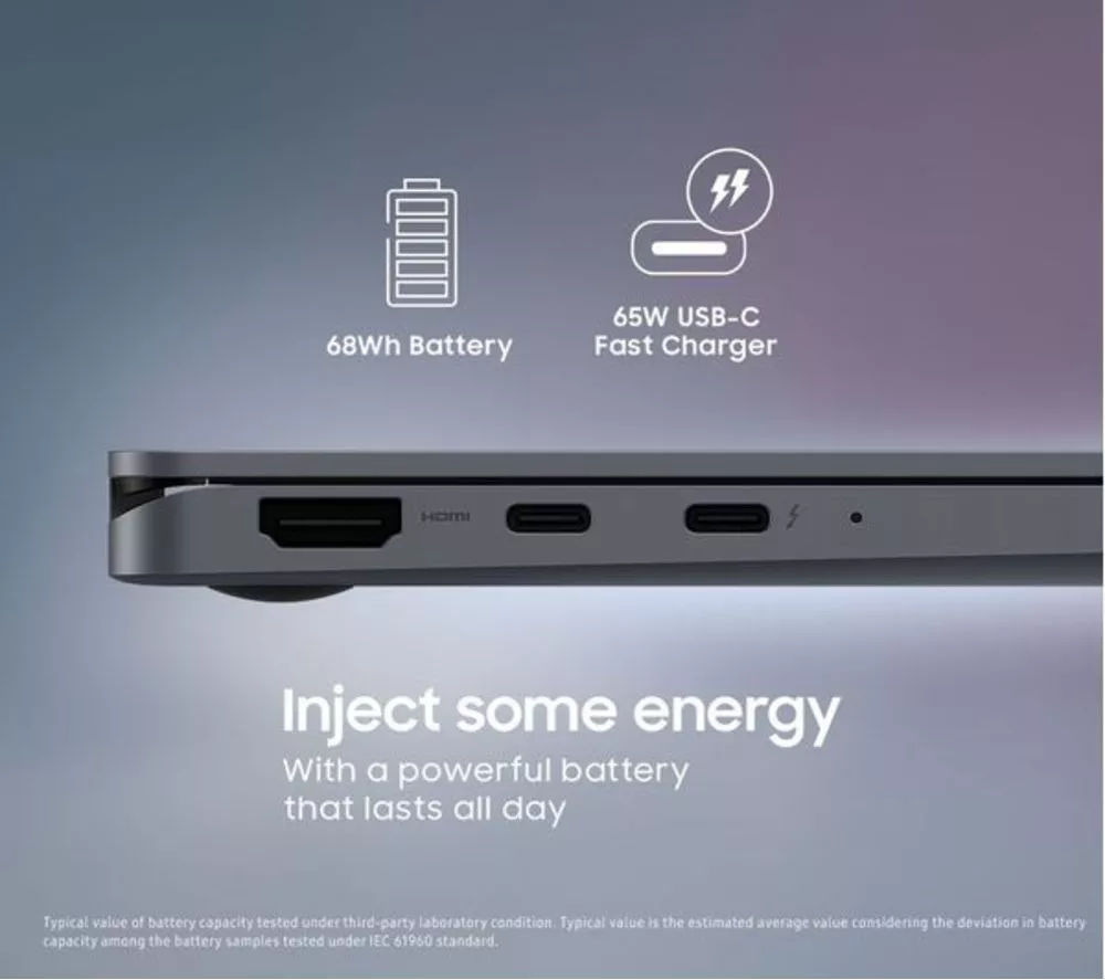 SAMSUNG Galaxy Book4 360 15.6" 2 in 1 Refurbished Laptop - Intel® Core™ 7, 1 TB SSD, Grey (Very Good Condition) - Image 11