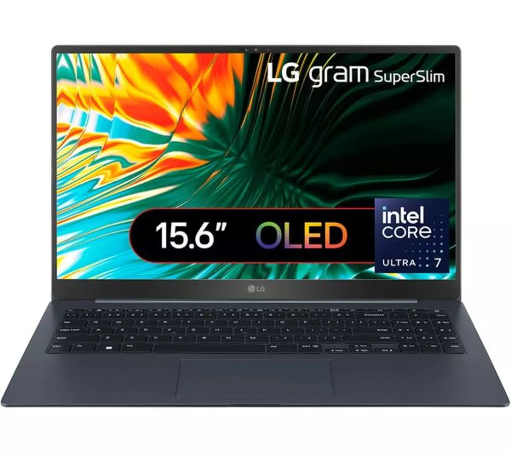 LG gram SuperSlim 15Z90ST-G.AD78A1 15.6" Refurbished Laptop - Intel® Core™ Ultra 7, 1 TB SSD, Dark Blue (Very Good Condition)