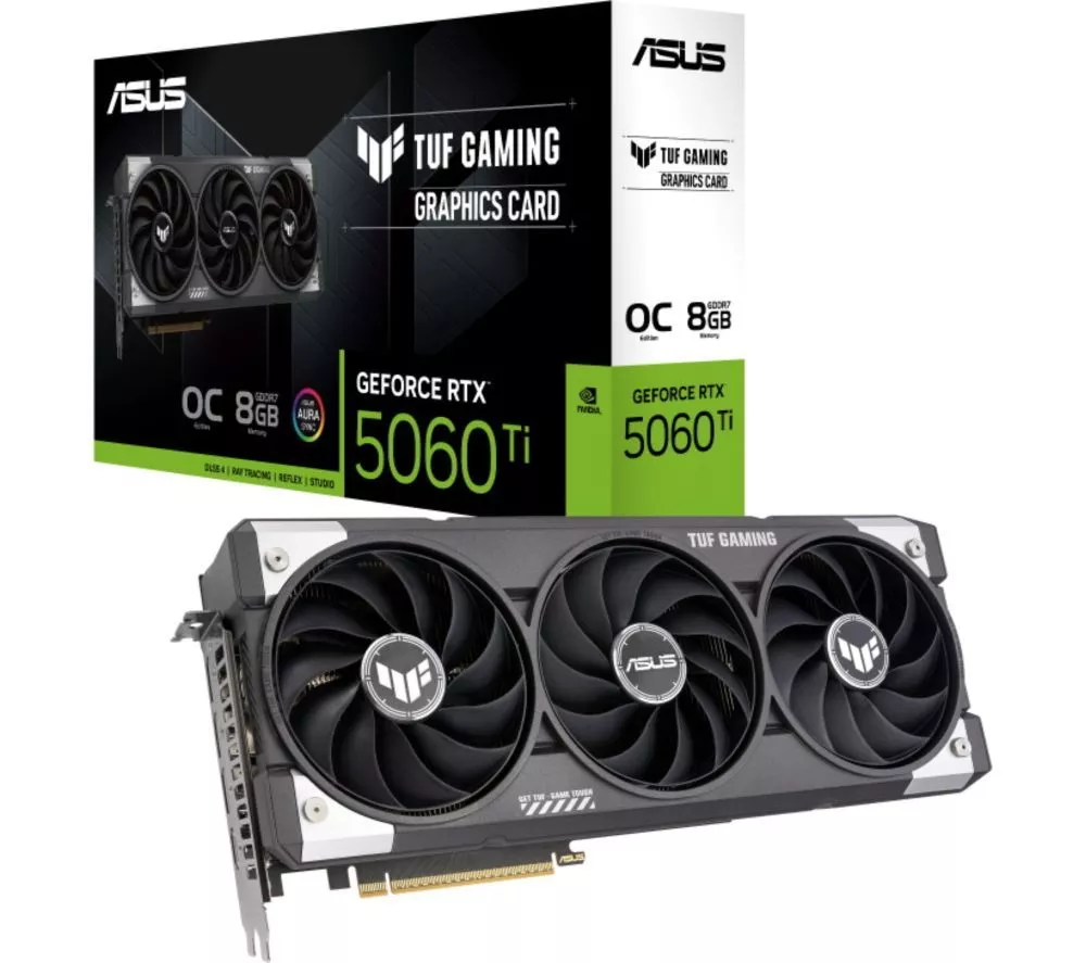 ASUS GeForce RTX 5060 Ti 8 GB TUF Gaming OC Graphics Card - Image 4