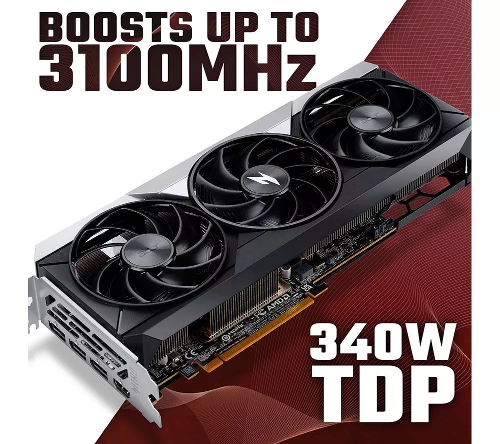 ACER Radeon RX 9070 XT 16 GB OC Nitro Graphics Card - Image 3