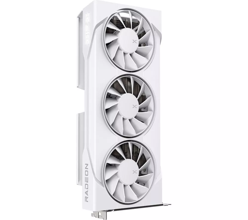 XFX Radeon RX 9060 XT 16 GB Swift Triple Fan OC Card - White
