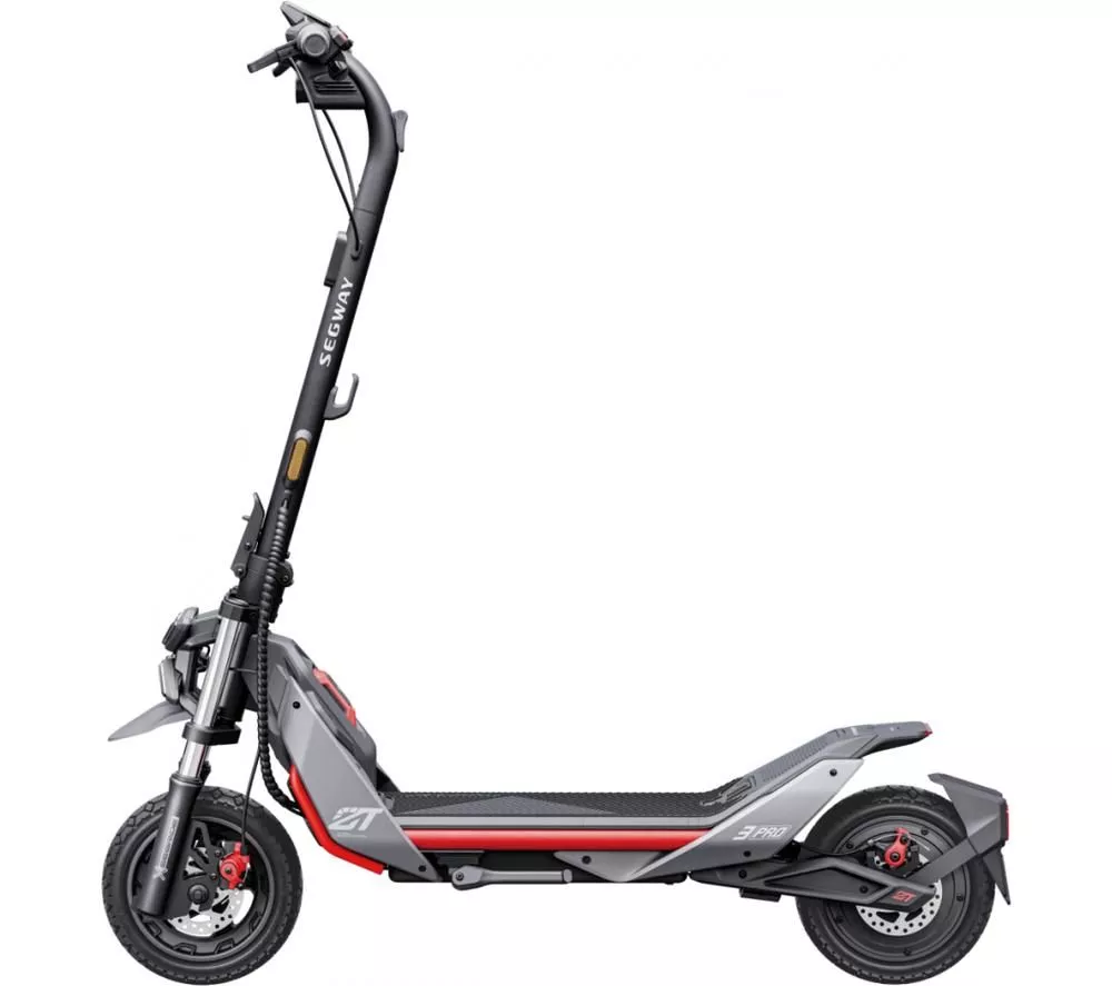 SEGWAY-NINEBOT ZT3 Pro E Electric Folding Scooter - Grey & Black