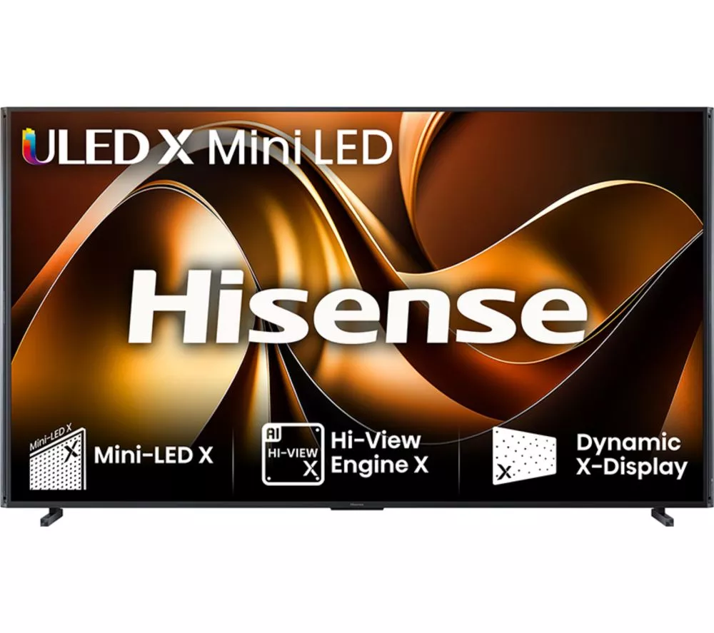 HISENSE 110UXNQTUK 110" Smart 4K Ultra HD HDR Mini LED TV with Amazon Alexa