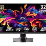MSI MPG 322URX 4K Ultra HD 32" Quantum Dot QD-OLED Gaming Monitor - Black