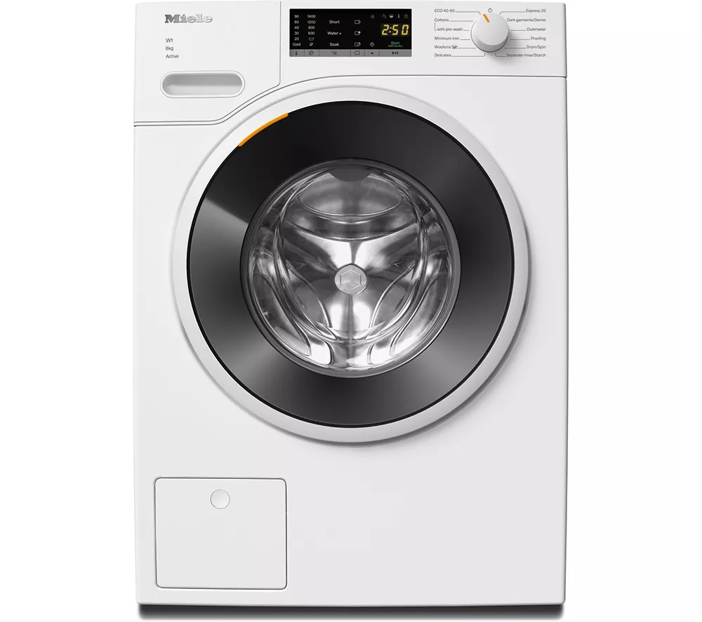 MIELE WWA120 WCS 8 kg 1400 Spin Washing Machine - Lotus White