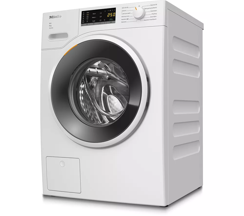 MIELE WWA120 WCS 8 kg 1400 Spin Washing Machine - Lotus White - Image 3