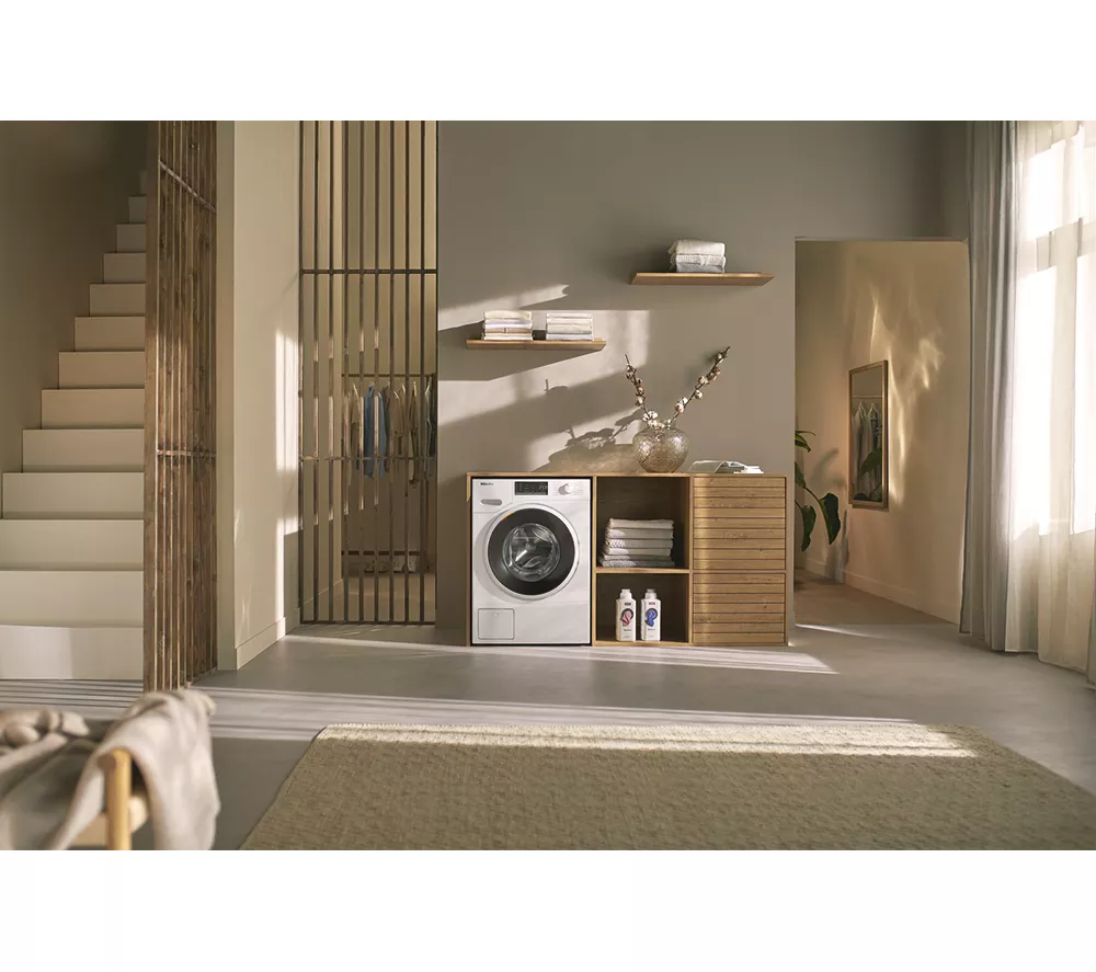 MIELE WWA120 WCS 8 kg 1400 Spin Washing Machine - Lotus White - Image 9