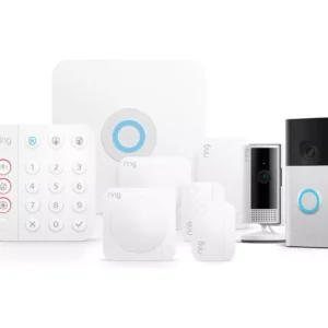 RING Alarm, Indoor Camera (2nd Gen) & Battery Video Doorbell Kit
