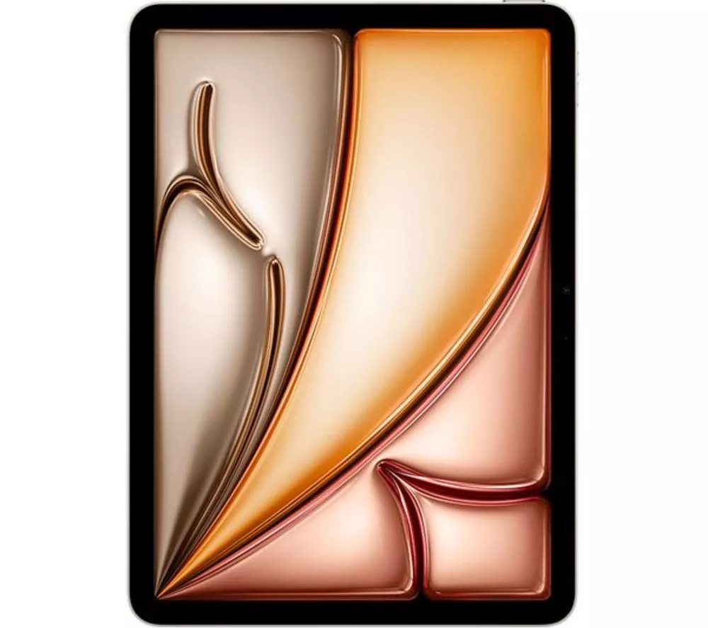 APPLE 11" Refurbished iPad Air Cellular (2024) - 128 GB, Starlight (Excellent Condition)