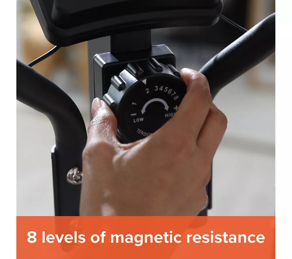 NEW IMAGE FITT Strider Elliptical Machine - Black & Orange