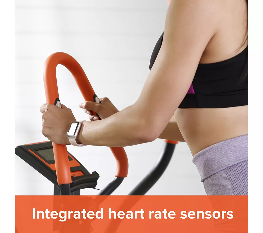 NEW IMAGE FITT Strider Elliptical Machine - Black & Orange