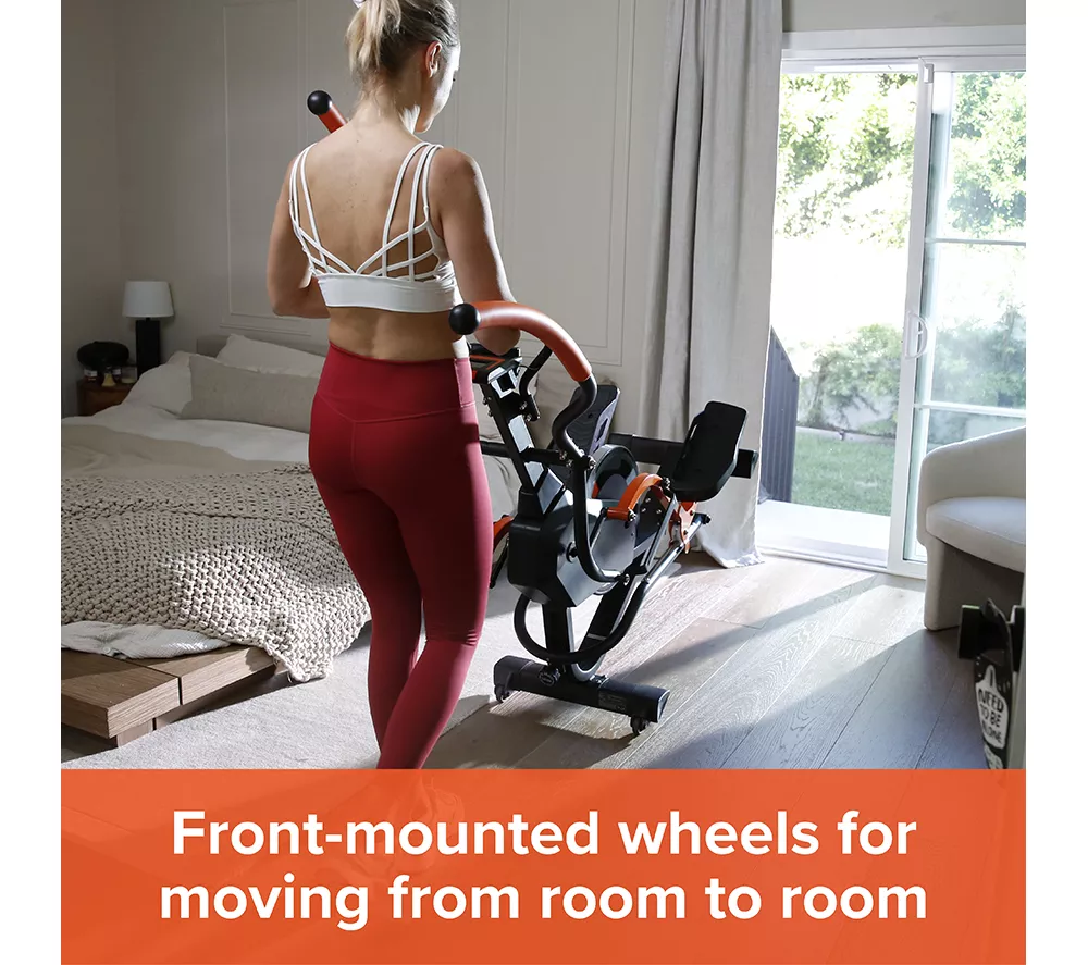 NEW IMAGE FITT Strider Elliptical Machine - Black & Orange