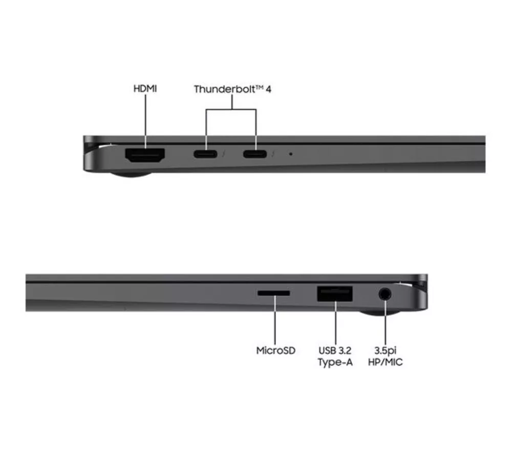 SAMSUNG Galaxy Book5 360 15.6" Refurbished 2 in 1 Laptop, Copilot+ PC - Intel® Core™ Ultra 7, 512 GB SSD, Grey (Very good condition) - Image 8