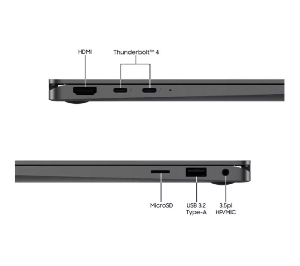 SAMSUNG Galaxy Book5 360 15.6" Refurbished 2 in 1 Laptop, Copilot+ PC - Intel® Core™ Ultra 5, 256 GB SSD, Grey (Excellent Condition) - Image 8