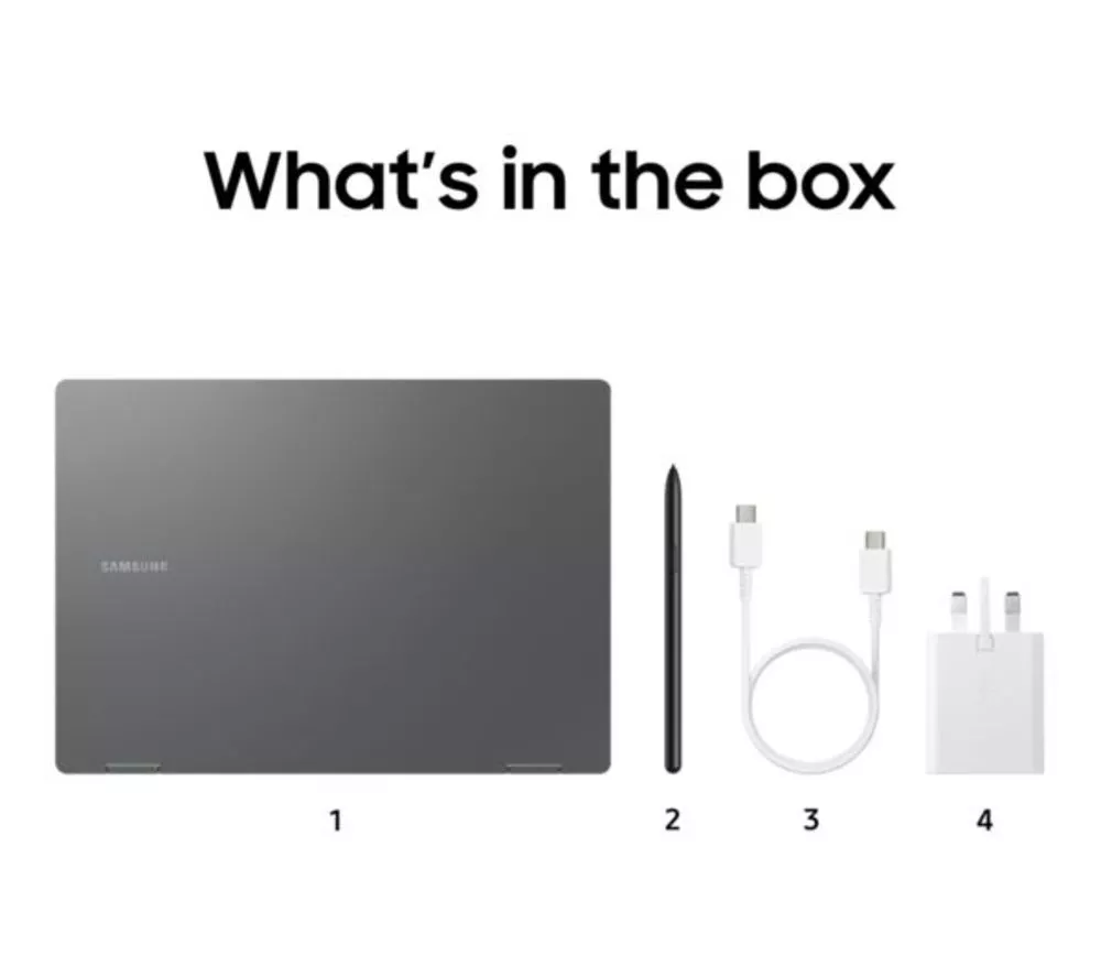 SAMSUNG Galaxy Book5 360 15.6" Refurbished 2 in 1 Laptop, Copilot+ PC - Intel® Core™ Ultra 5, 256 GB SSD, Grey (Excellent Condition) - Image 9