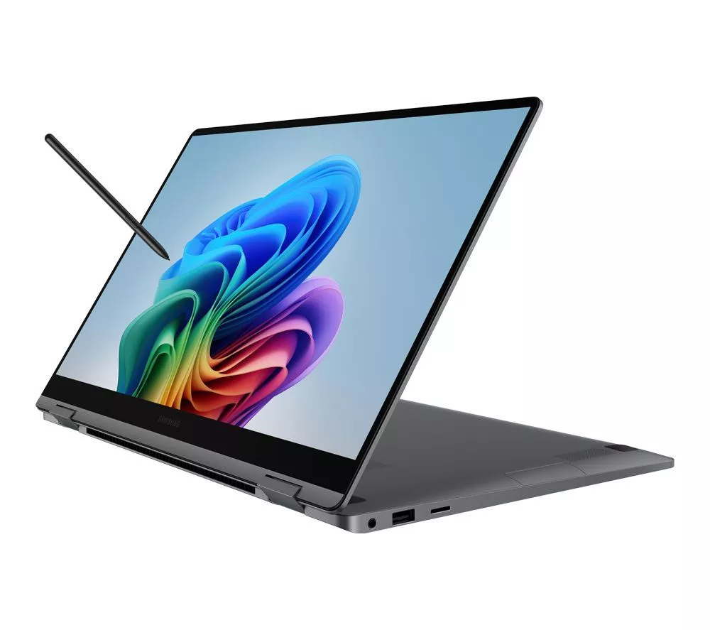 SAMSUNG Galaxy Book5 360 15.6" Refurbished 2 in 1 Laptop, Copilot+ PC - Intel® Core™ Ultra 5, 256 GB SSD, Grey (Very Good Condition)