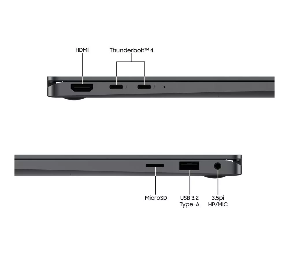 SAMSUNG Galaxy Book5 360 15.6" Refurbished 2 in 1 Laptop, Copilot+ PC - Intel® Core™ Ultra 5, 256 GB SSD, Grey (Very Good Condition) - Image 8