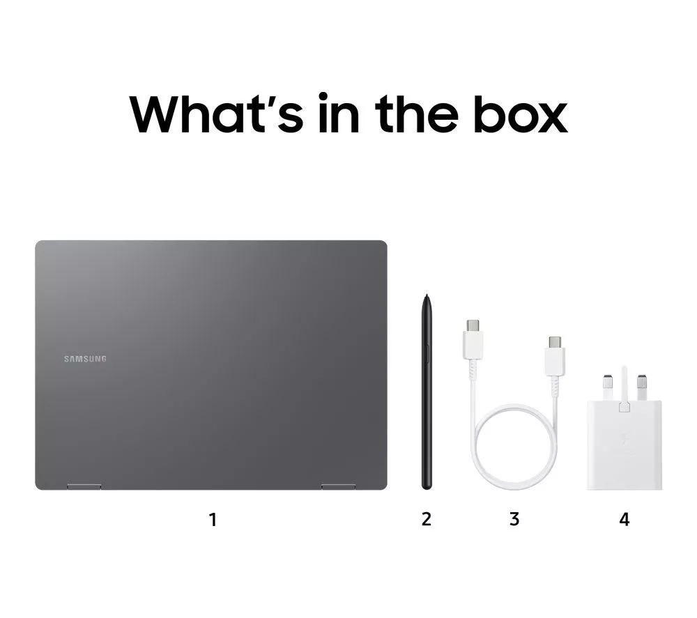 SAMSUNG Galaxy Book5 360 15.6" Refurbished 2 in 1 Laptop, Copilot+ PC - Intel® Core™ Ultra 5, 256 GB SSD, Grey (Very Good Condition) - Image 20