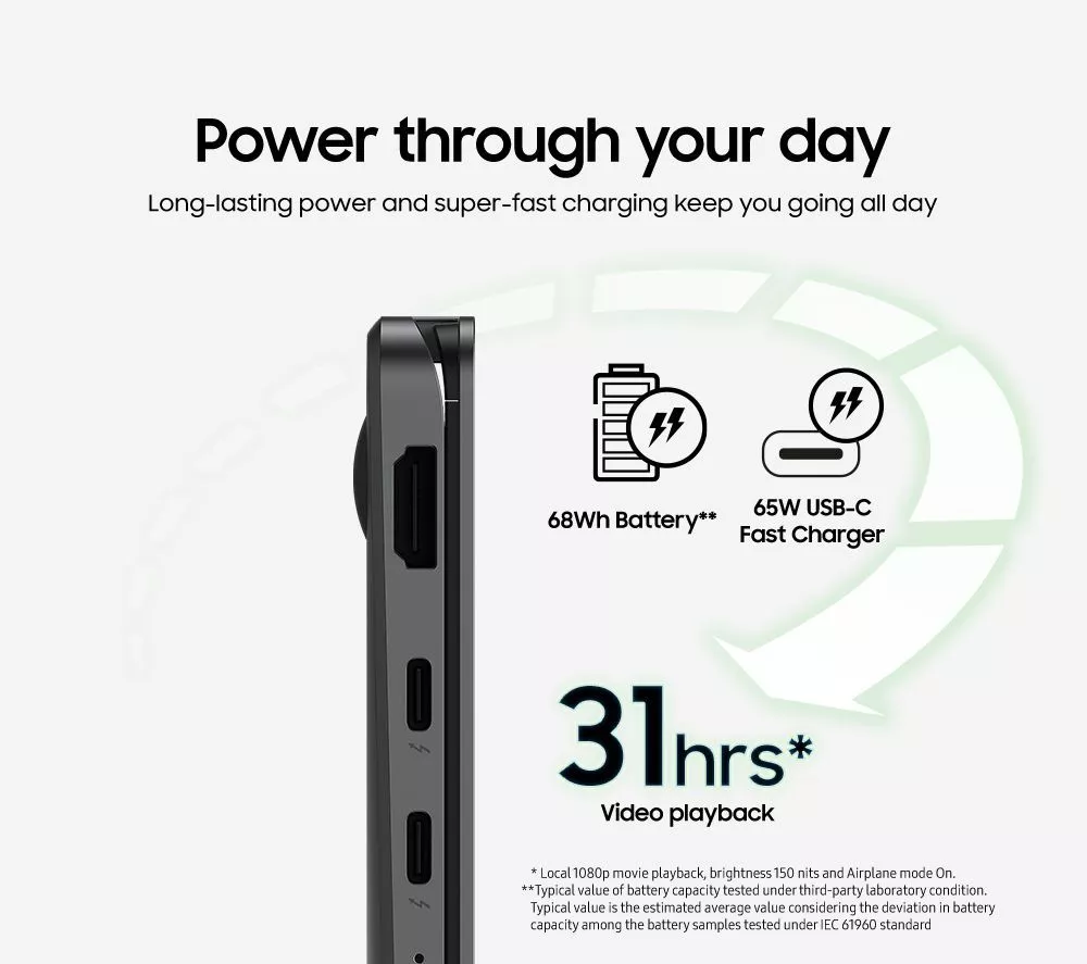 SAMSUNG Galaxy Book5 360 15.6" Refurbished 2 in 1 Laptop, Copilot+ PC - Intel® Core™ Ultra 5, 512 GB SSD, Grey (Excellent Condition) - Image 14