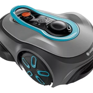 GARDENA Smart SILENO Free Cordless Robot Lawn Mower - Black & Blue
