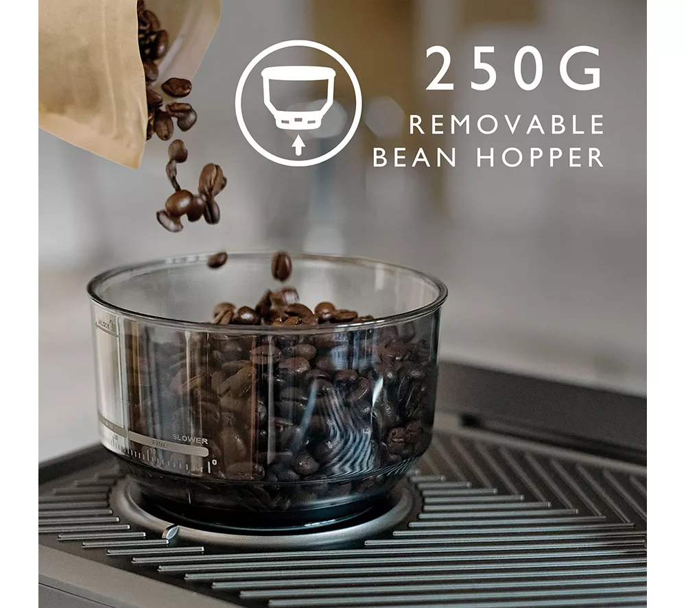 DUALIT Espressivo Pro 84455 Dual Boiler Bean to Cup Coffee Machine - Grey - Image 7