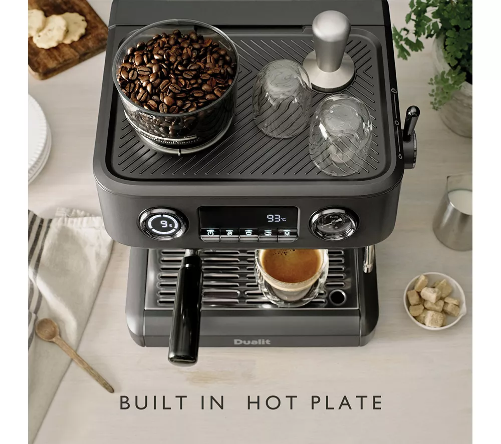 DUALIT Espressivo Pro 84455 Dual Boiler Bean to Cup Coffee Machine - Grey - Image 11
