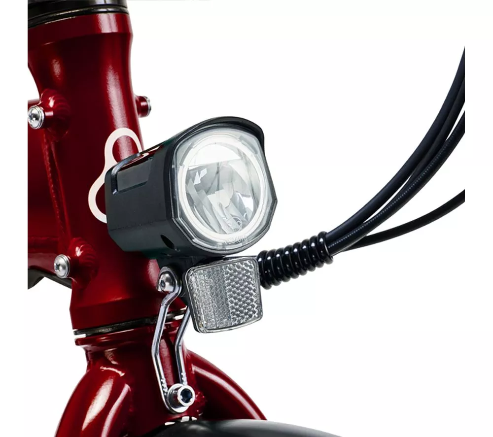 HYGGE Virum HY0241 Electric Folding Bike - Sangria Red - Image 4