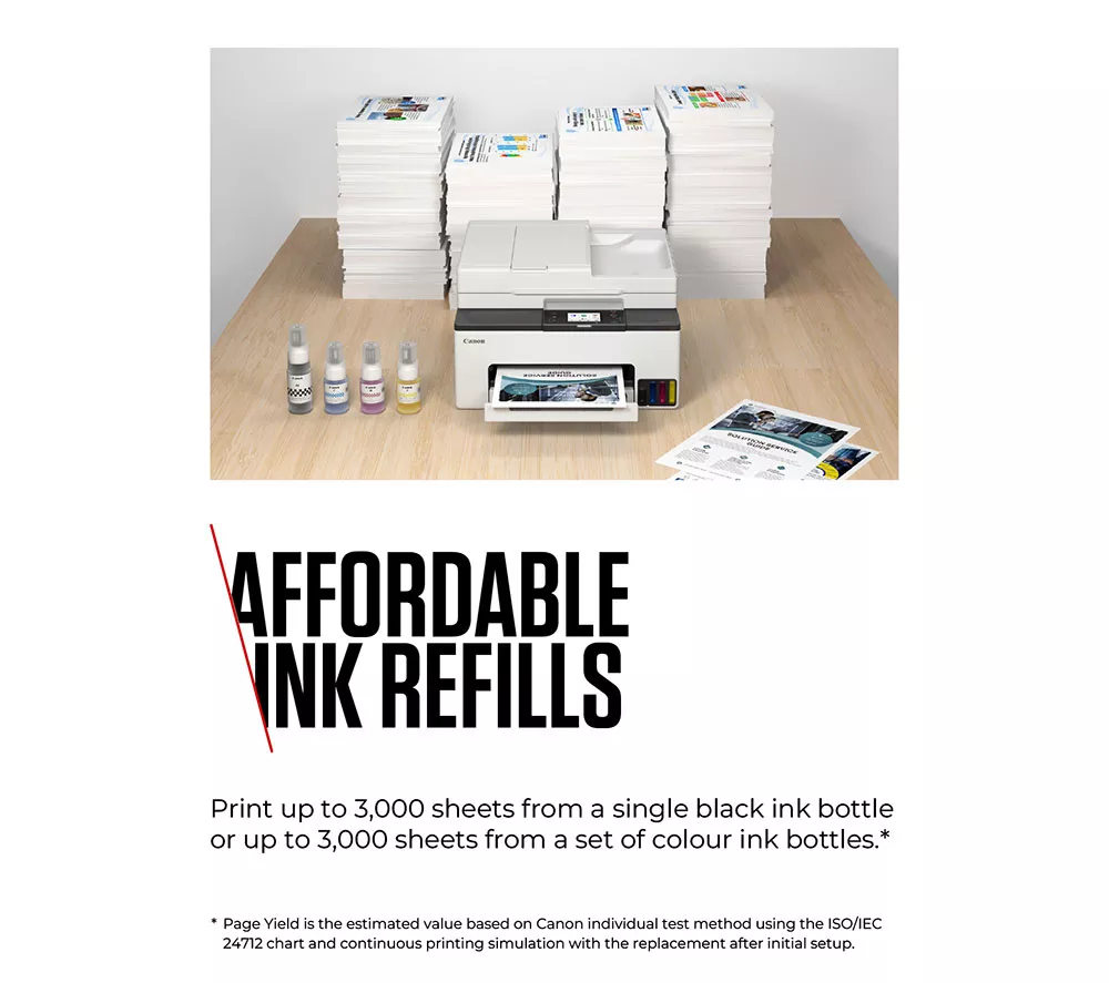 CANON MAXIFY GX2050 All-in-One Wireless Inkjet Printer with Fax - Image 3