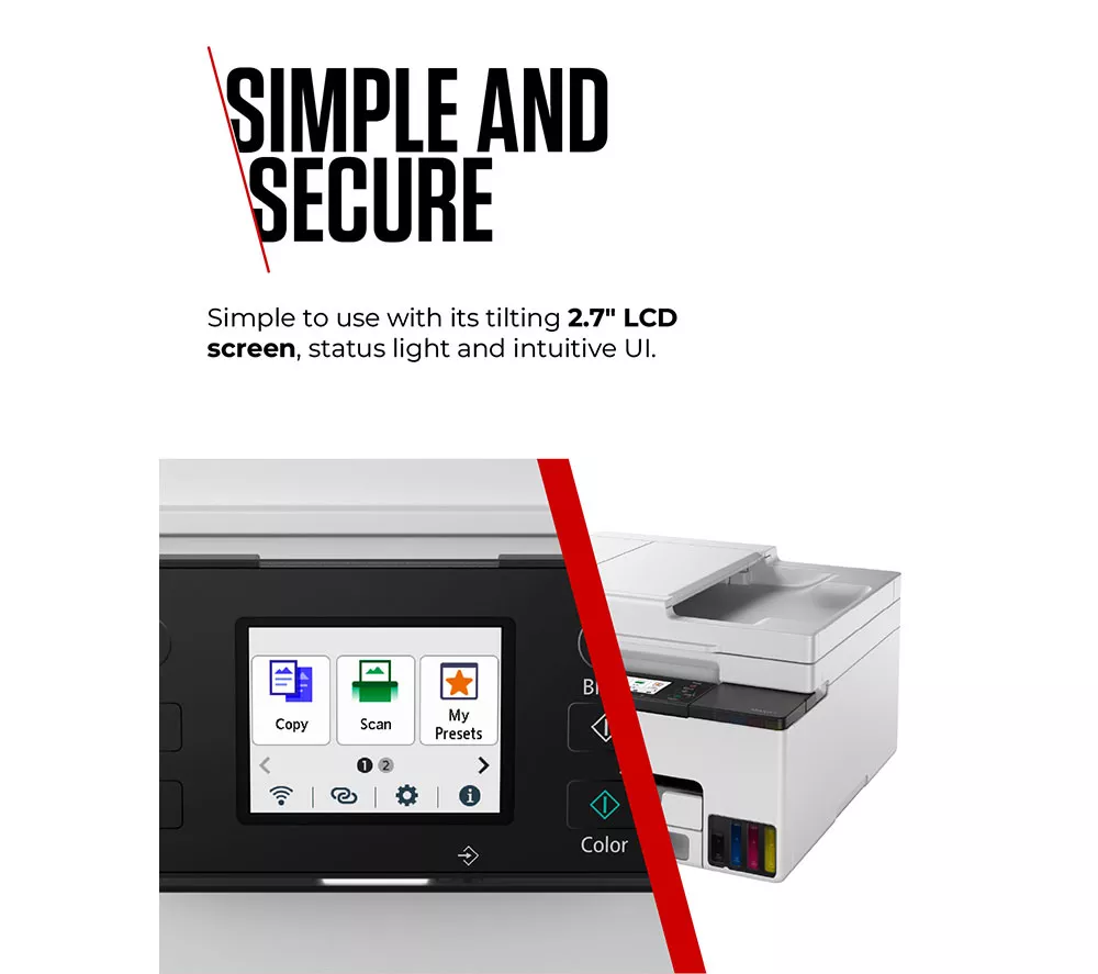 CANON MAXIFY GX2050 All-in-One Wireless Inkjet Printer with Fax - Image 5