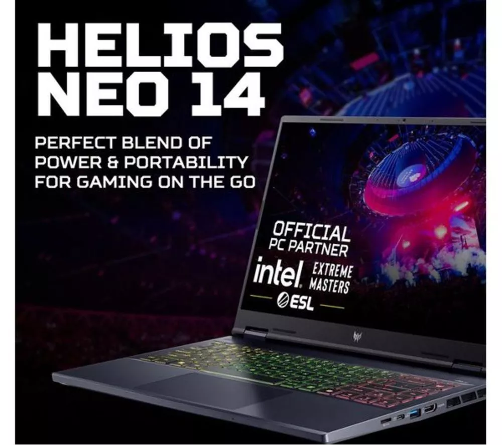 ACER Predator Helios Neo 14.5" Refurbished Gaming Laptop - Intel® Core™ Ultra 7, RTX 4060, 1 TB SSD (Excellent Condition) - Image 3