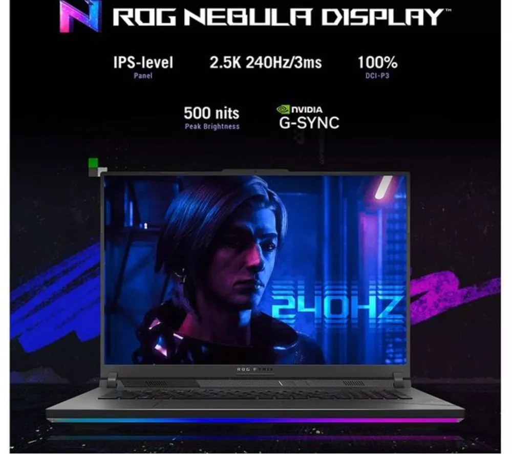 ASUS ROG Strix G16 16" Refurbished Gaming Laptop - Intel® Core™ i9, RTX 4060, 1 TB SSD (Very Good Condition) - Image 6