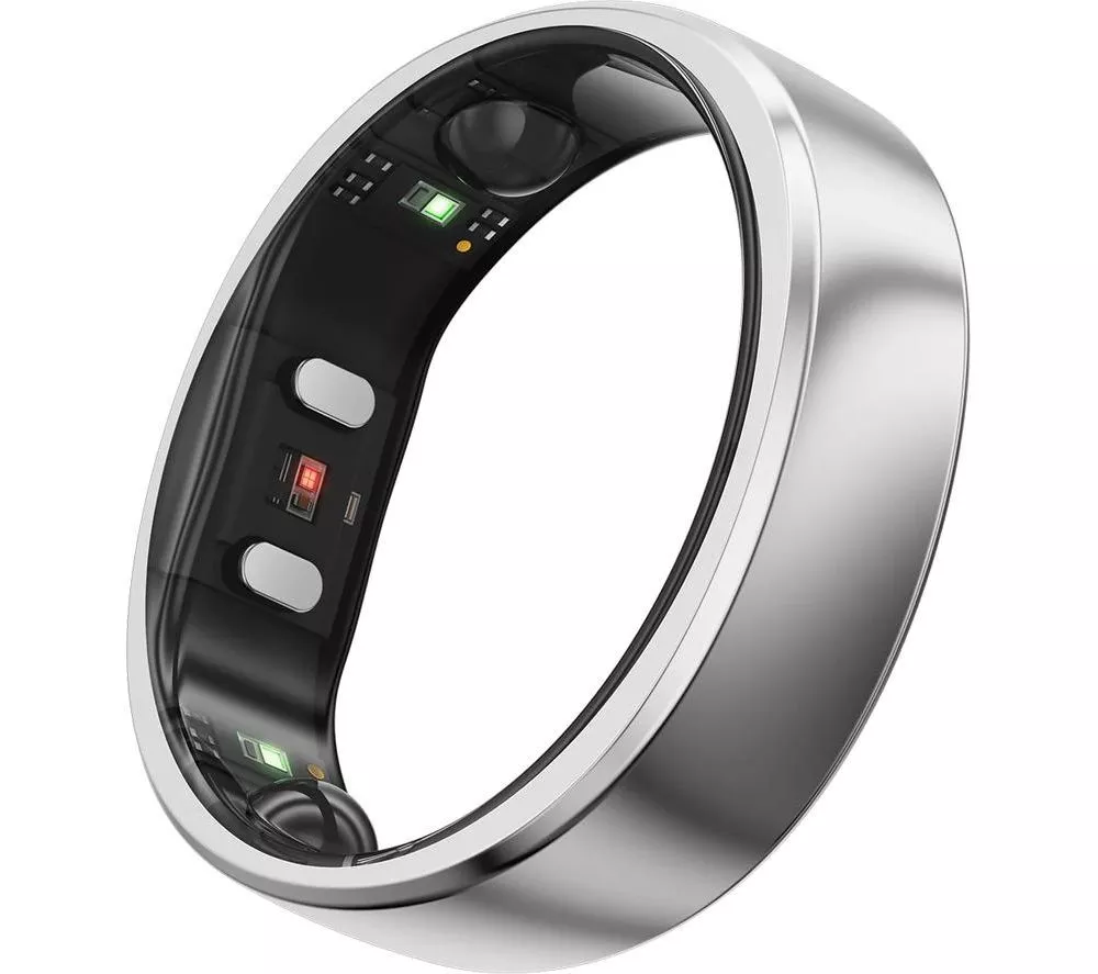 RINGCONN Gen 2 Smart Ring - Future Silver, Size 6