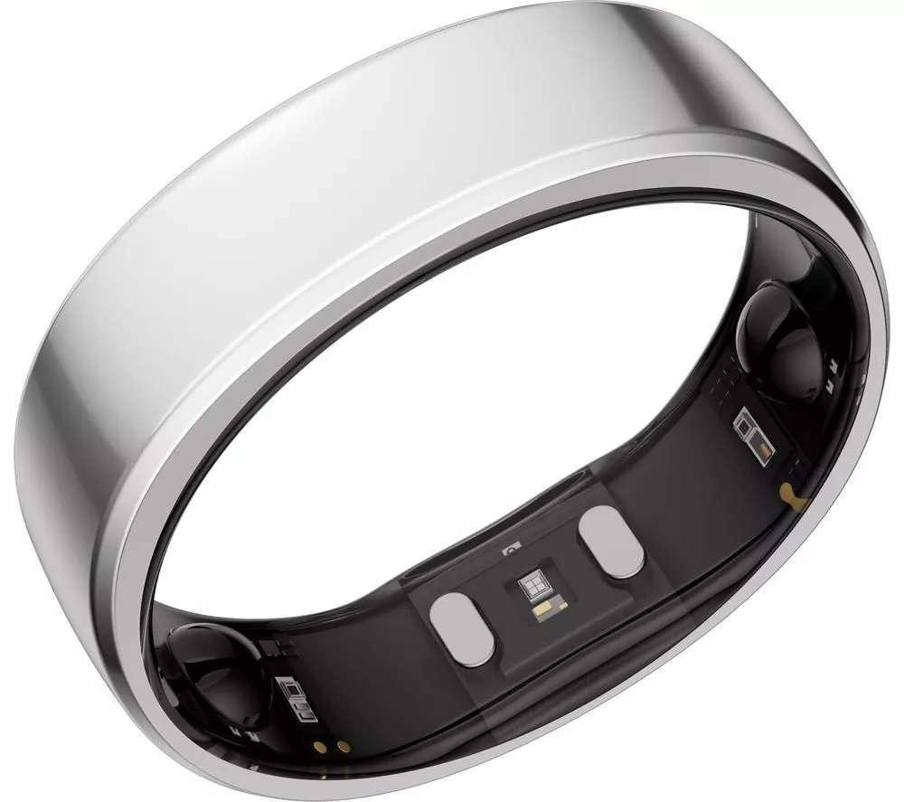 RINGCONN Gen 2 Smart Ring - Future Silver, Size 6