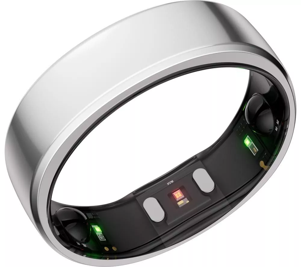 RINGCONN Gen 2 Smart Ring - Silver, Size 8