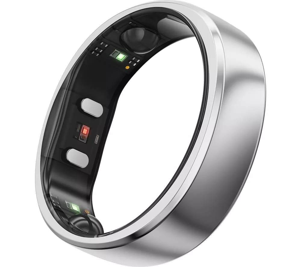 RINGCONN Gen 2 Smart Ring - Silver, Size 8