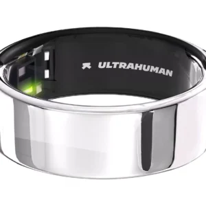 ULTRAHUMAN Ring Air - Space Silver, Size 8