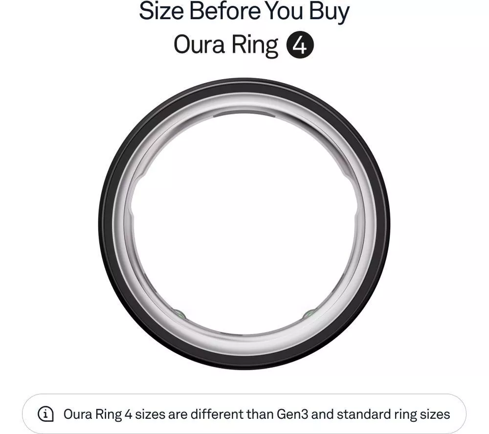 OURA Ring 4 - Black, Size 5 - Image 11