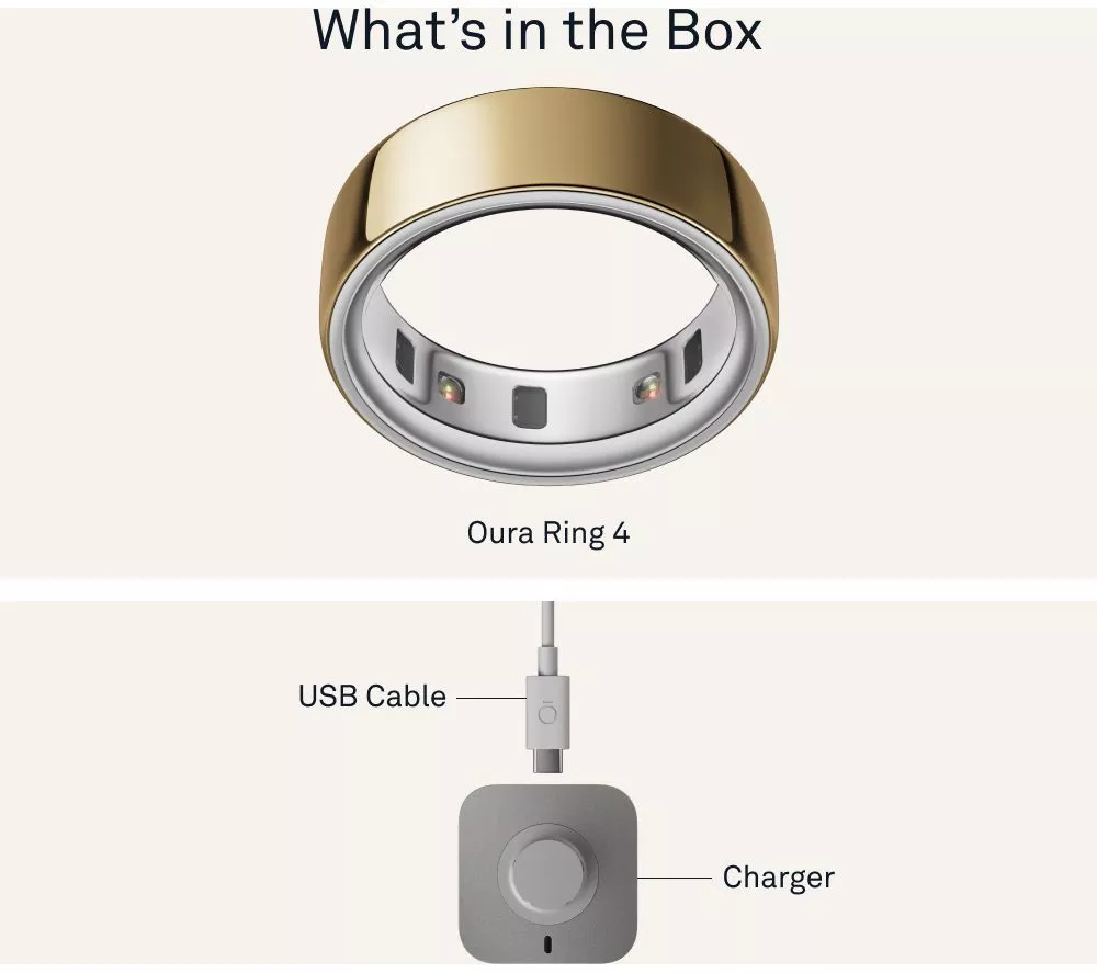 OURA Ring 4 - Gold, Size 13