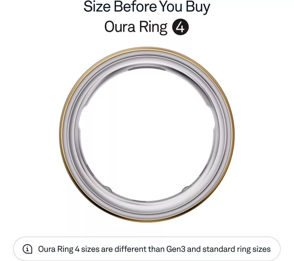 OURA Ring 4 - Gold, Size 14