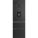 HAIER HTW3618EWPB Smart Fridge Freezer - Slate Black