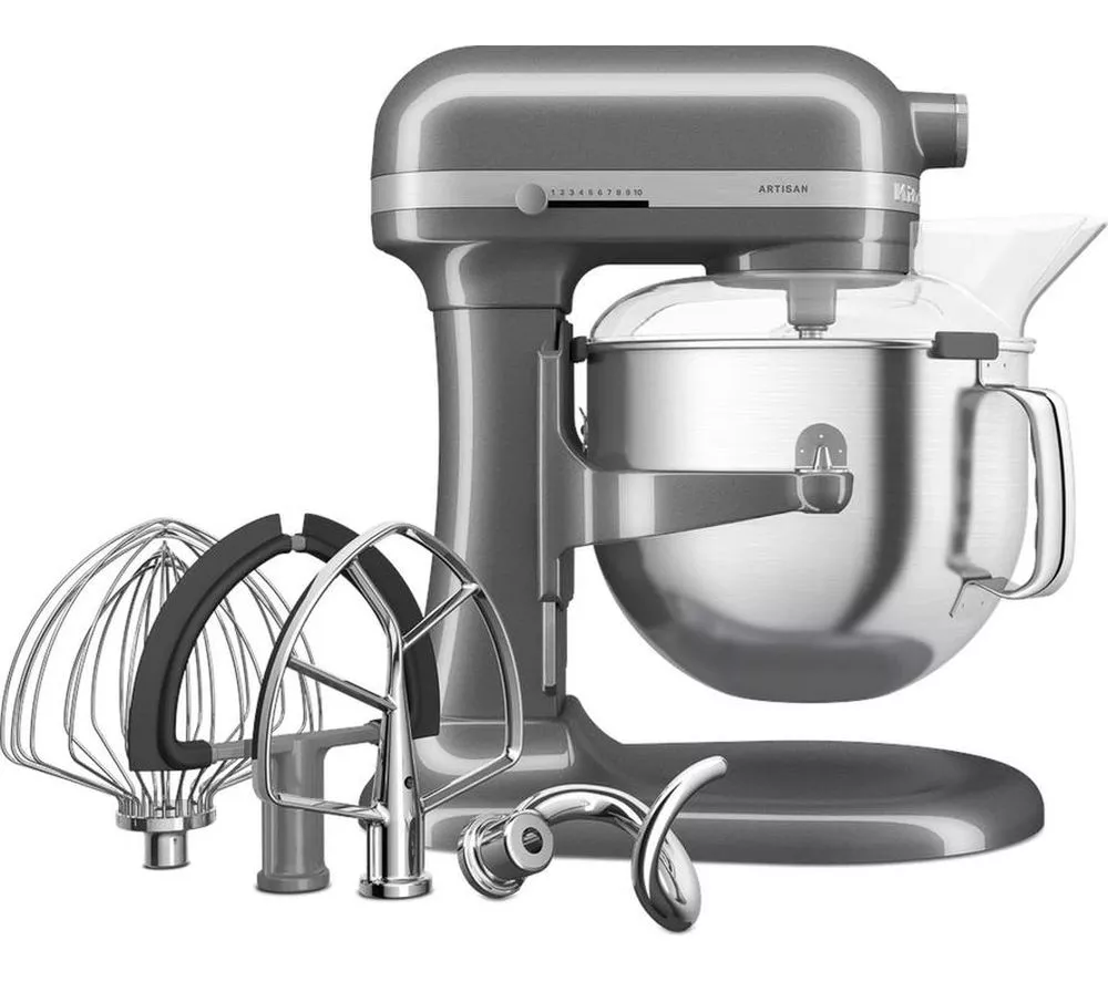KITCHENAID Artisan Stand Mixer - Medallion Silver - Image 4