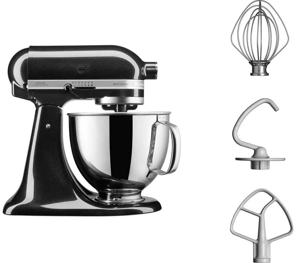 KITCHENAID Artisan 5KSM125BOB Stand Mixer - Onyx Black - Image 4