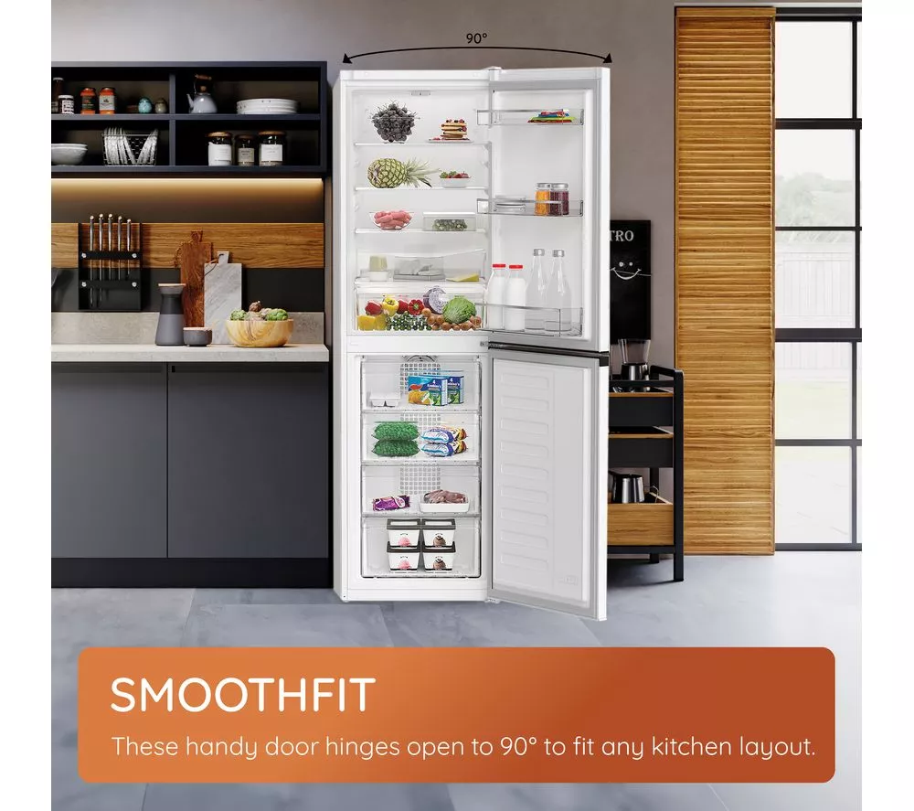 HOTPOINT Dual No Frost HPK 26402 XP4UK 70/30 Fridge Freezer - Silver