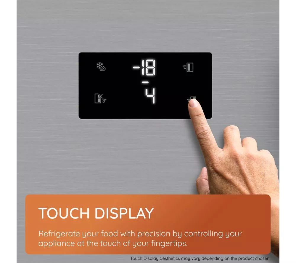 HOTPOINT Dual No Frost HPK 26402 XP4UK 70/30 Fridge Freezer - Silver