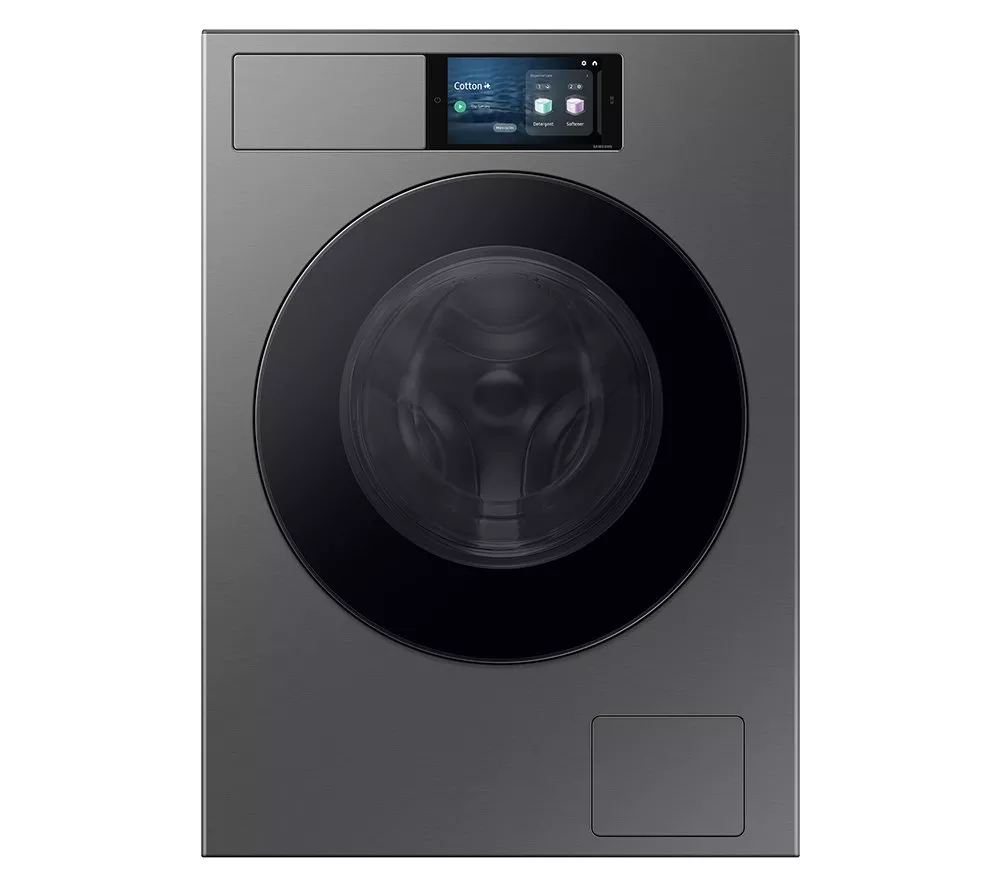 SAMSUNG Series 9 AI Home AI Energy WF90F09C4SU1 WiFi-enabled 9kg 1400 Spin Smart Washing Machine - Dark Silver