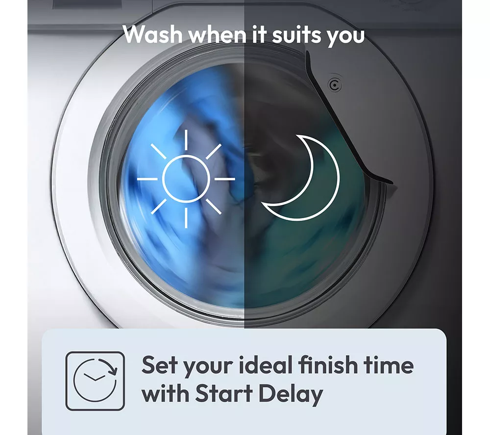 CANDY Smart CSW 485TE/1 Bluetooth 8 kg Washer Dryer - White